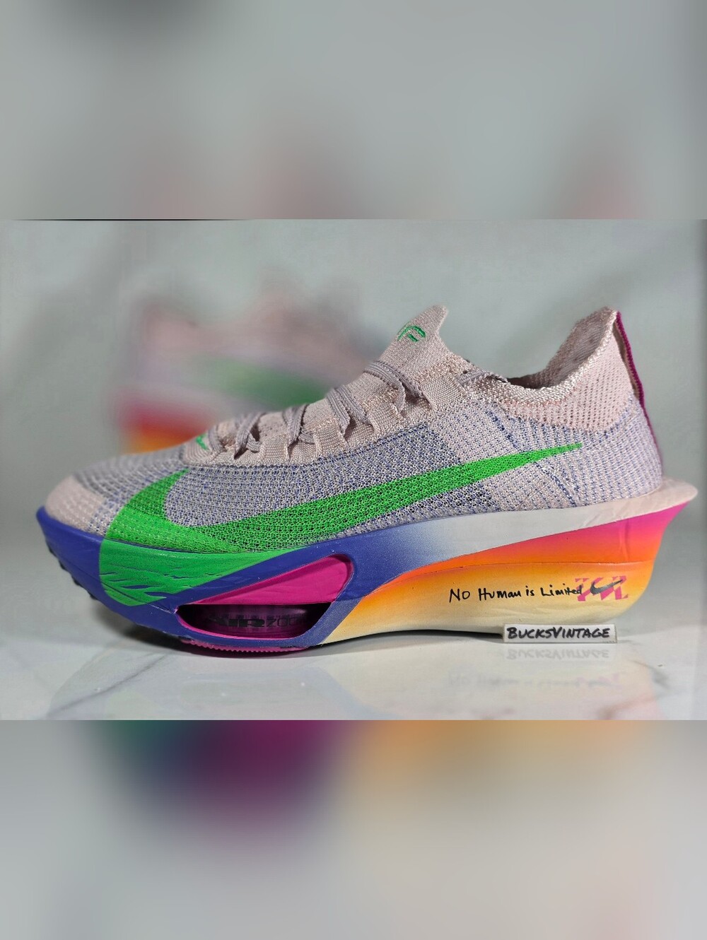 Nike Air Zoom Alphafly Next% 3 EK Kipchoge Vaporfly Womens Size 11.5  | Mens 10